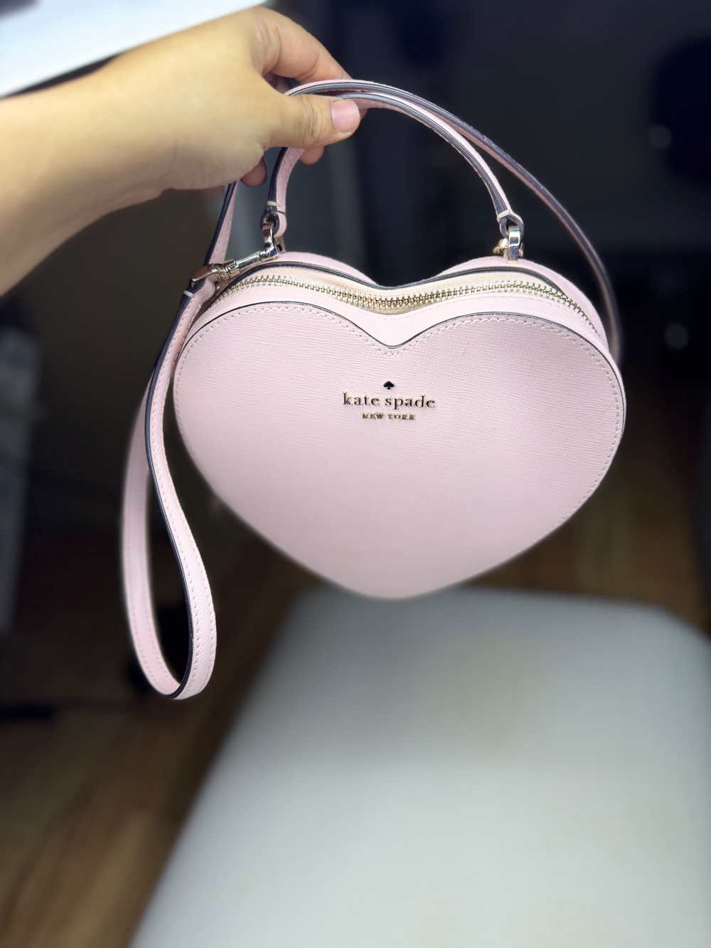 Kate Spade Heart Shack Heart Shape Crossbody Bag - Picture 11 of 16